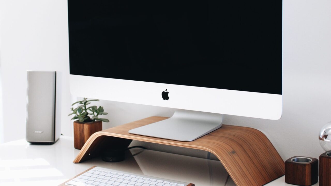 white iMac